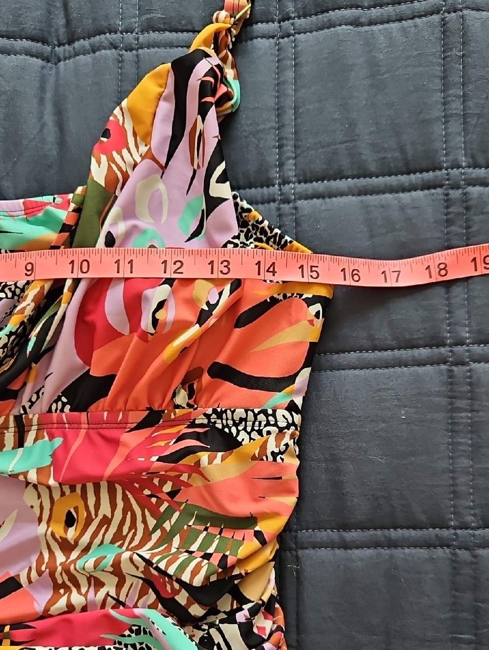 Bleu by Rod Beattie “Let’s Get Loud” One Piece Swimsuit, 12, L, Designer, Resort - Picture 9 of 13